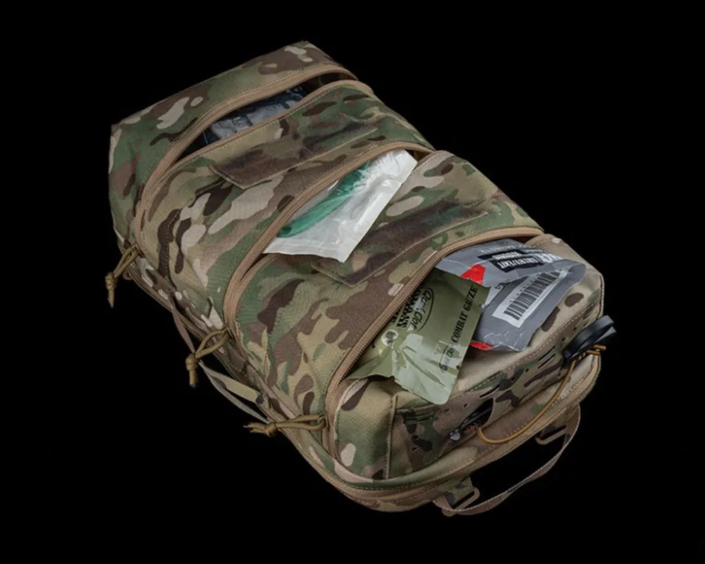 Taktische Delta-Tasche im SS-Stil, kompakter Angriffs-Rucksack für medizinische Pendler, geschichtete Aufbewahrung, Outdoor, Jagd, Camping, Sport, GP-Tasche – Detail 8
