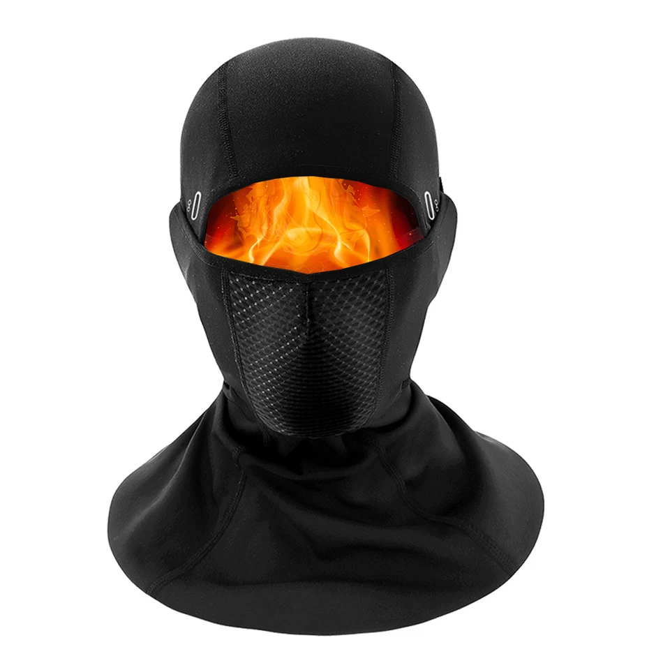 Siribelle Passamontagna Invernale Antivento Maschera Da Sci Cappuccio In Pile Termico Cappello Sciarpa Copriviso 3 In 1 Per Ciclismo Sci Kaki - Foto 4