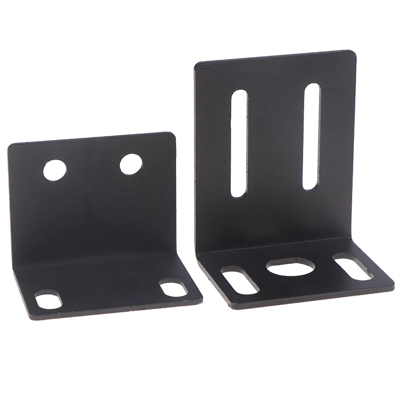 New 1 Set Metal 1U Rack Mount Ear Mounting Jointing With Screw Cap For Frame Box High Qulaity Wireless System Receiver Host