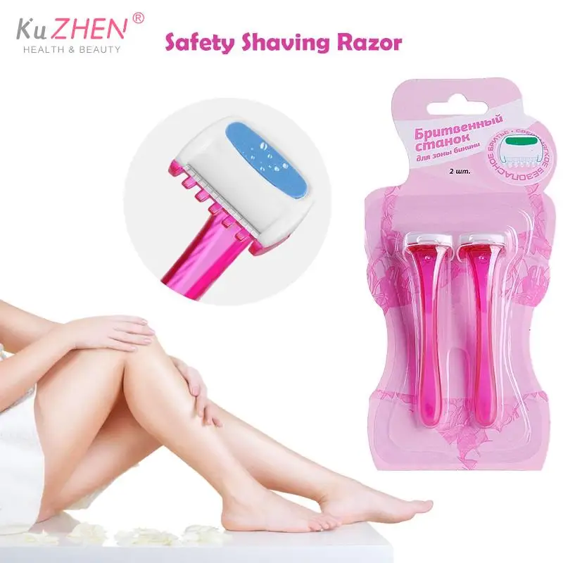 

1/2Pc Female Body Trimming Shaver Women Razor Professional Smooth Portable Safety Shaving Razor Manual Axillary HairShaver Razor