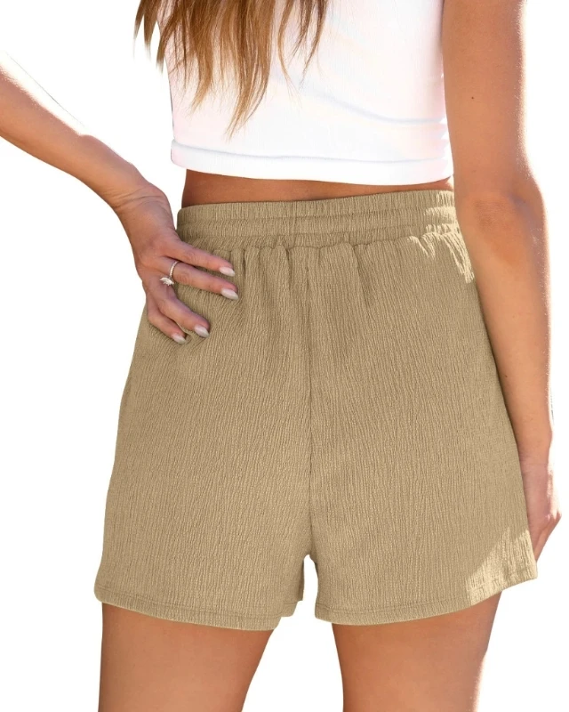 

Women's Casual Athletic Shorts Running Workout Shorts High Waist Beach Shorts