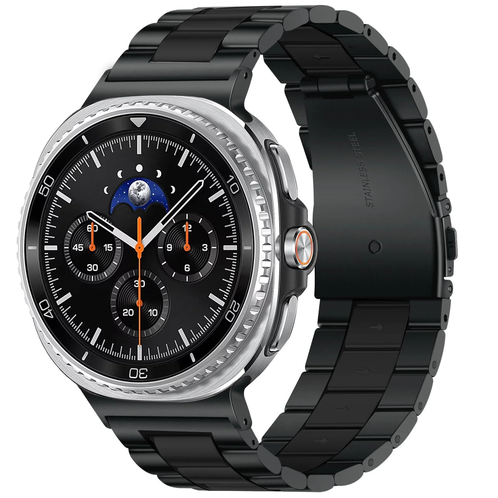 Luxury Stainless Steel Bracelet Band - Premium Metal Strap