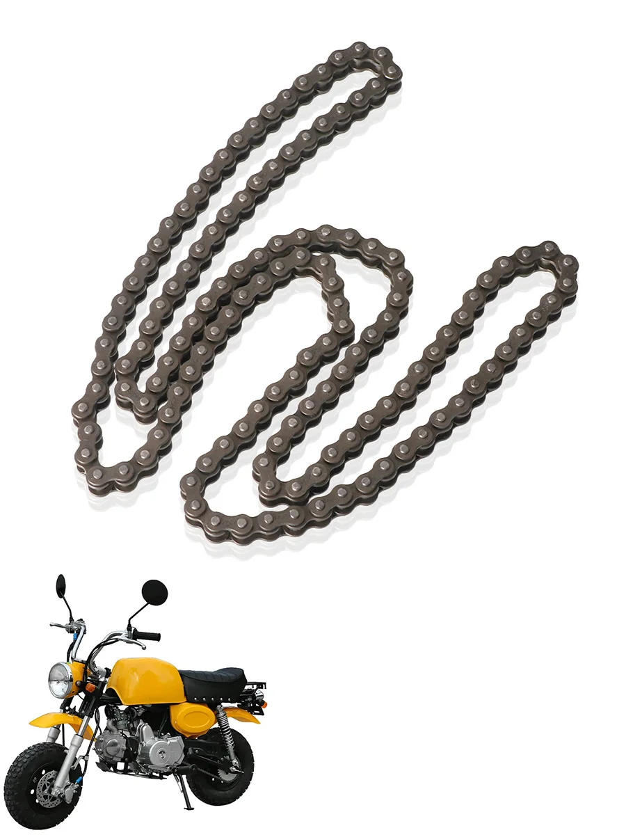 Mini-Motorrad 25 h136l Ketten zubehör geeignet für 2-Takt 47ccm 49ccm ATV Allrad Roller Mini Offroad Bike Pitbike – Detail 2