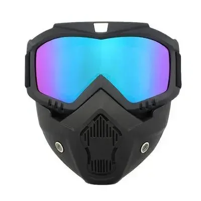 HD Transparent Fog-Proof and Sand-Proof Full Face Protective Goggles