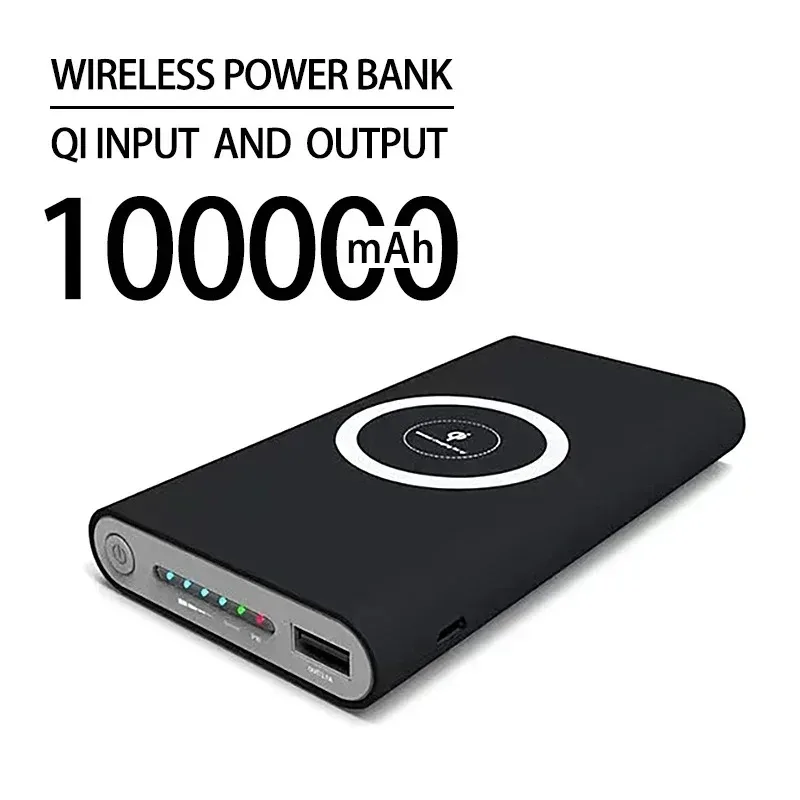 휴대용 무선 고속 충전 보조베터리, 200000mAh LED 디스플레이 외장 배터리 팩, HTC 보조베터리 아이폰용, 무료 배송, 2023NEW