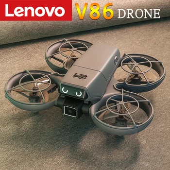 Lenovo V86 Mini Drone 8K Antenna HD Schermo intelligente per evitare ostacoli Telecomando Brushless Power GPS Elicottero RC UAV