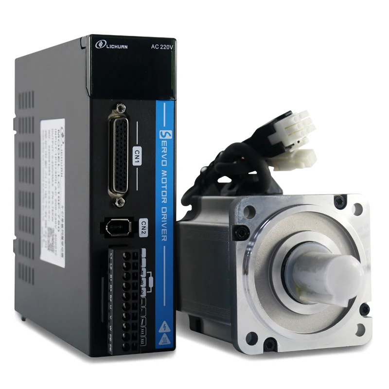 Cavo Lichuan 9M 750W 2.39N.M Servomotore Ac Con Kit Driver Motore Elettrico 220V 3000Rpm Kit Cnc Per Stampante 3D Pulse Rs485