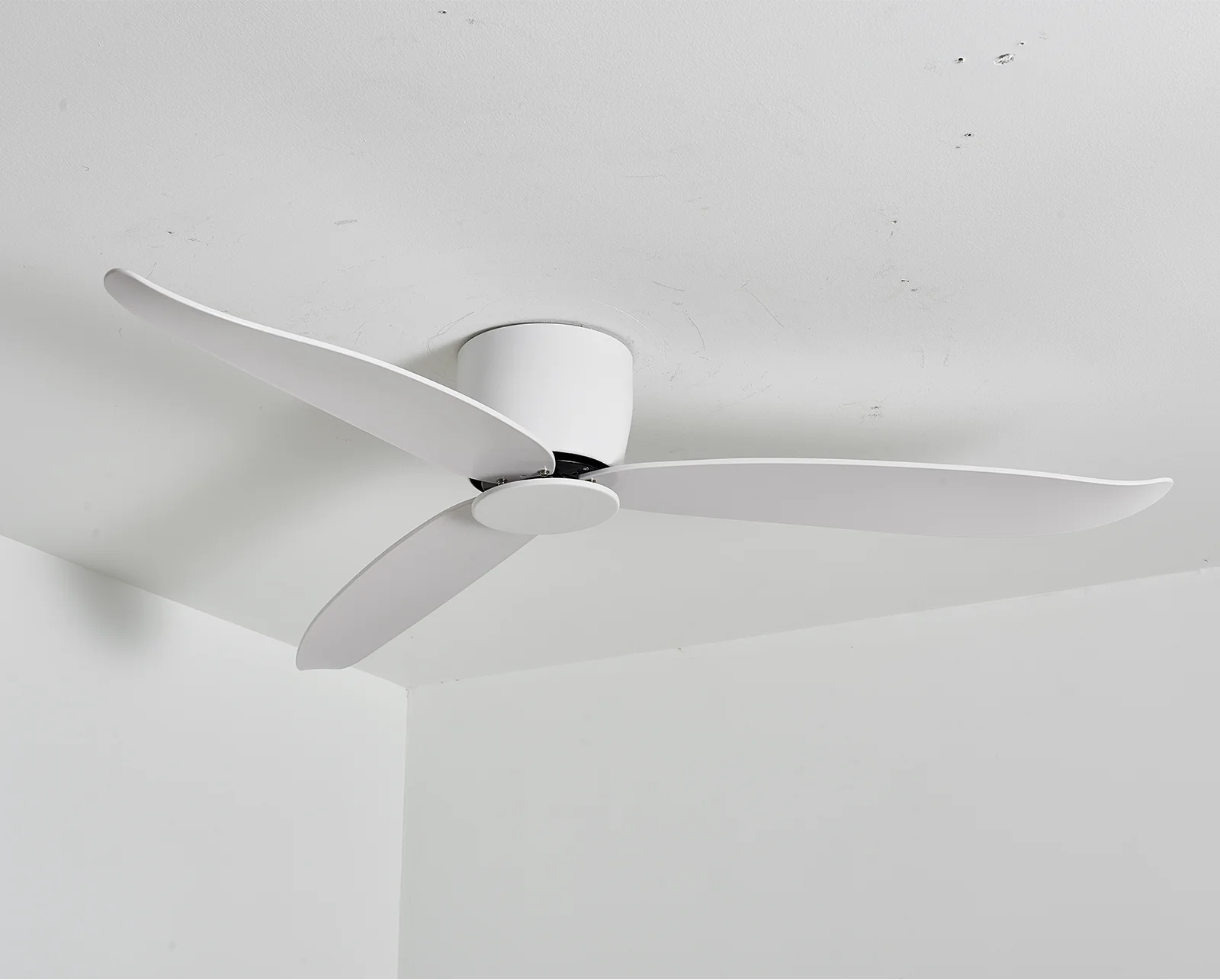 Ventilatore da Soffitto 52 Pollici Senza Luce, Motore DC Reversibile a
