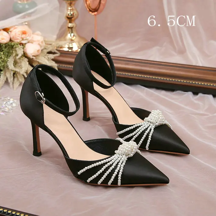 Black 6.5CM Heel
