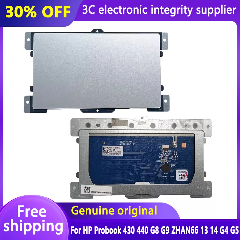 Nuovo Touchpad Per Hp Probook 430 440 G8 G9 640 G8 Zhan66 13 14 G4 G5 Series Trackpad Mouse Buttons Board Accessorio Per La Riparazione Del Laptop
