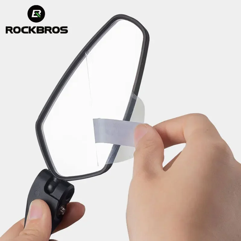 ROCKBROS HD View MTB Road Bike Mirrors 360 Angle Adjustable Handlebar Wide Range Rearview Mirror For Motorcycle Accessories rearview mirror