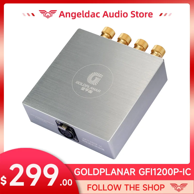 GoldPlanarGFI1200PICImpedanceConverterforHeadphonesDual