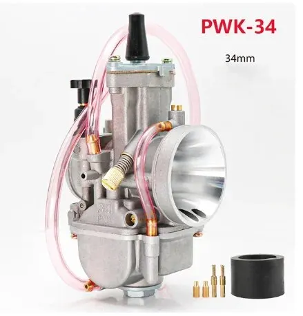 High-Performance Universal Motorcycle Carburetor with Power Jet