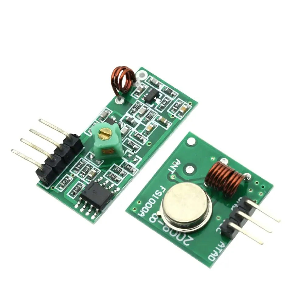 Frequenza del ricevitore del trasmettitore del ricevitore del trasmettitore radio del modulo super rigenerativo 433/315 MHz - immagine 4