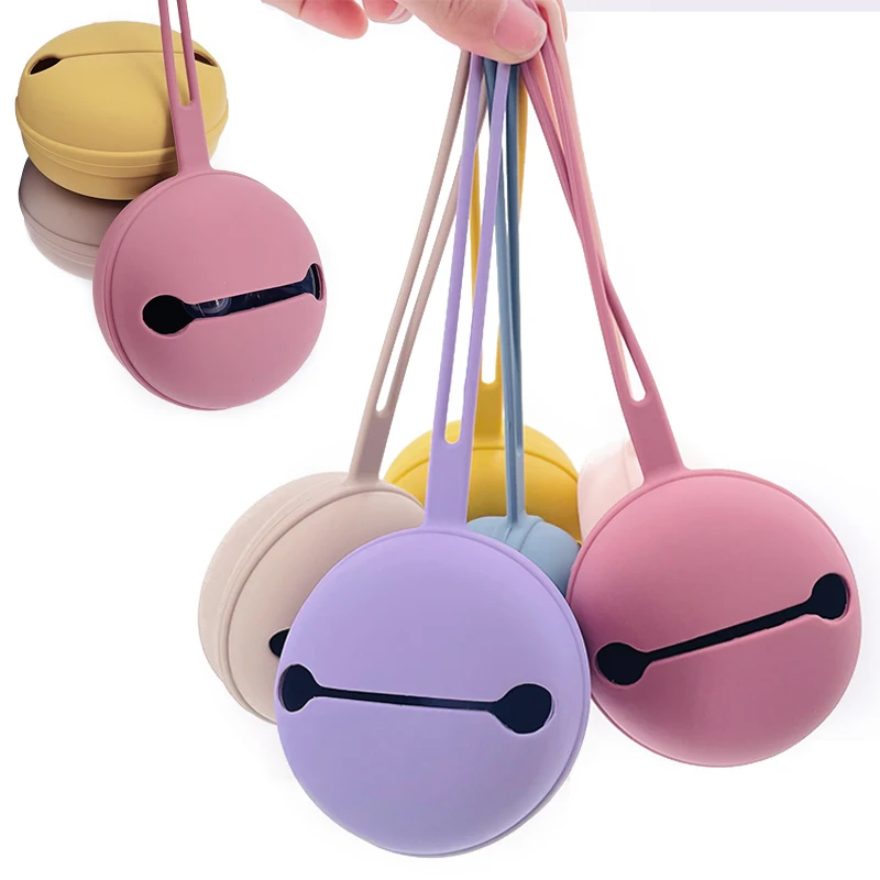 New Design Baby Silicone Nipple Holder Container Box Keep Pacifier Case Pacifiers And Accessories Storage Box Teat Attachment plastic pacifier box