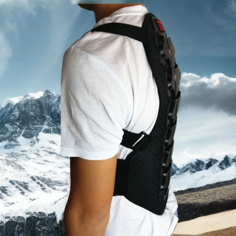 Motorcycle back protector motorbike racing skiing riding skating anti-fall vest protective gears armor protecting the spine