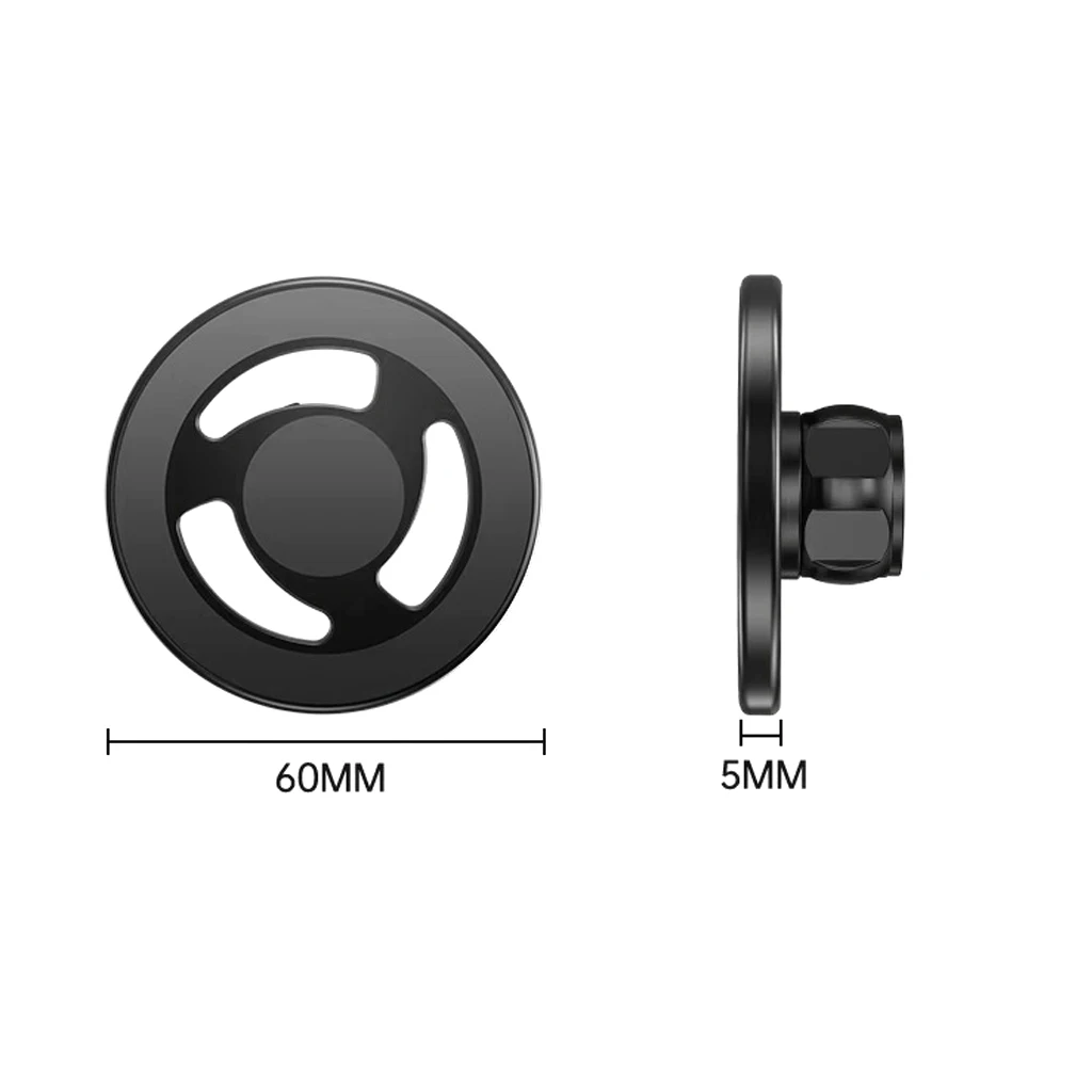 MagSafe 자동차 마운트 자기/무선 충전기 자석 브래킷에 대 한 17mm 볼 헤드 자료에 대 한 범용 자기 자동차 전화 홀더