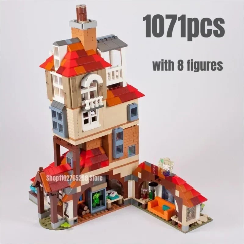1071 Pezzi Attack On Burrow Model Building Blocks Mattoni Fit 75980 Giocattoli Per Bambini Regalo Di Natale