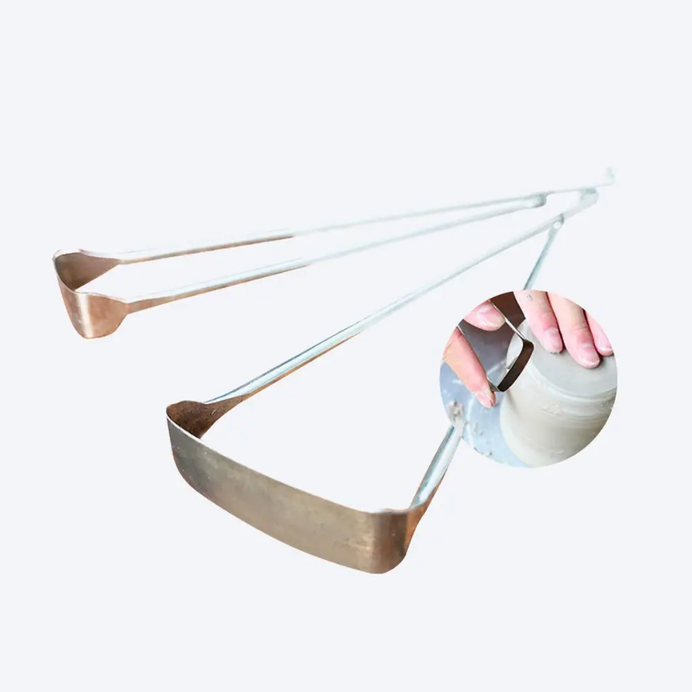 Fork-shaped Trimming Tool Pottery Clay Ceramic Scraper Clay Plaster Sculpture Shaping Traditional Trimming Tool Polymer polymer clay tools clay sculpting tools pottery sculpting tools