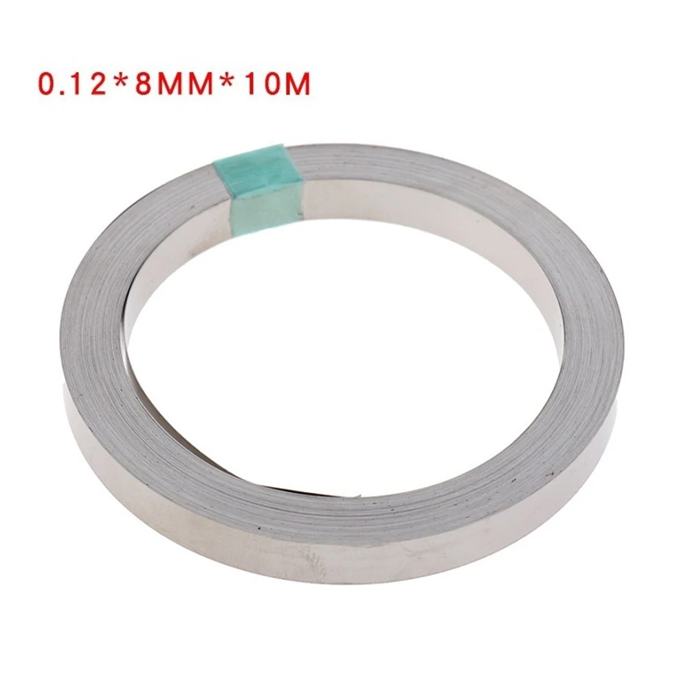 

1 Roll 10m Li-Ion Battery Nickel Sheet Plate Nickel Plated Steel Belt Strip Connector Spot Welding Machine Battery Welder