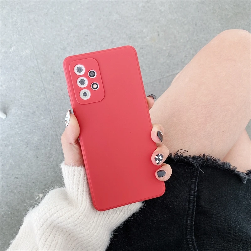 Matte Soft Touch Liquid Silicone Phone Case