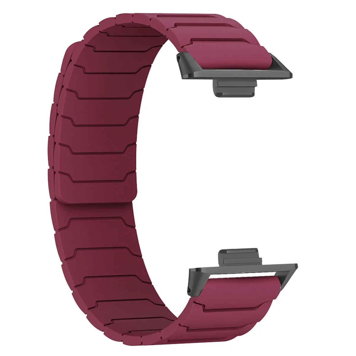 Magnetic Loop Silicone Sport Strap Replacement Band