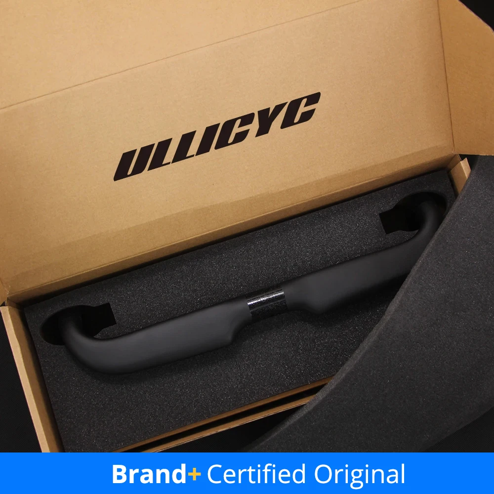 ULLICYC T1000 Road Handlebar Black Matt 360-400mm Internal External