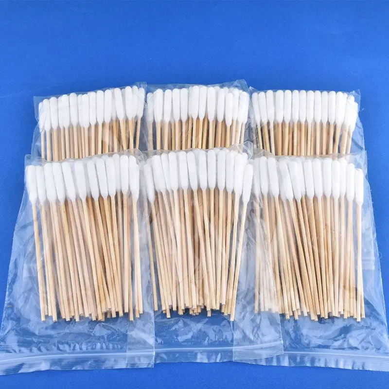 400Pcs Pet Ear Cleaner Cotton Buds Animal Ear Cleaner Big Cotton Swab Sticks Buds for Cat Dog Wax Removal pet ear cleaner