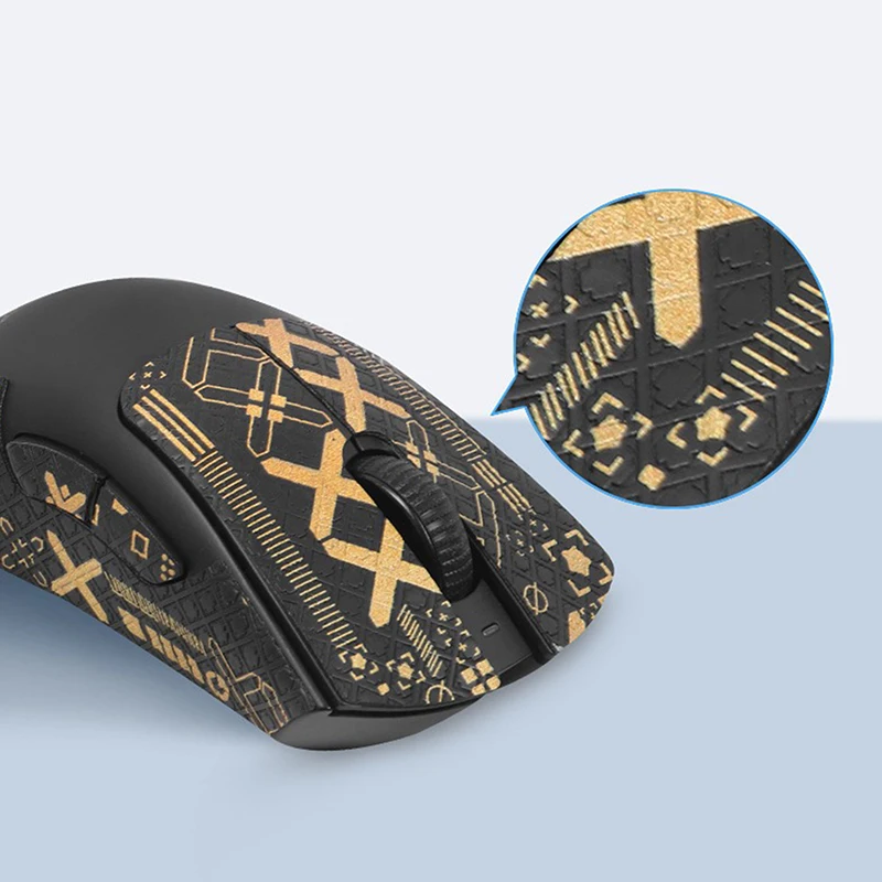 RAZER DEATHADDER V3 PRO 마우스 액세서리용 핸드메이드 마우스 그립 테이프 스케이트 스티커, 미끄럼 방지, 땀 흡입