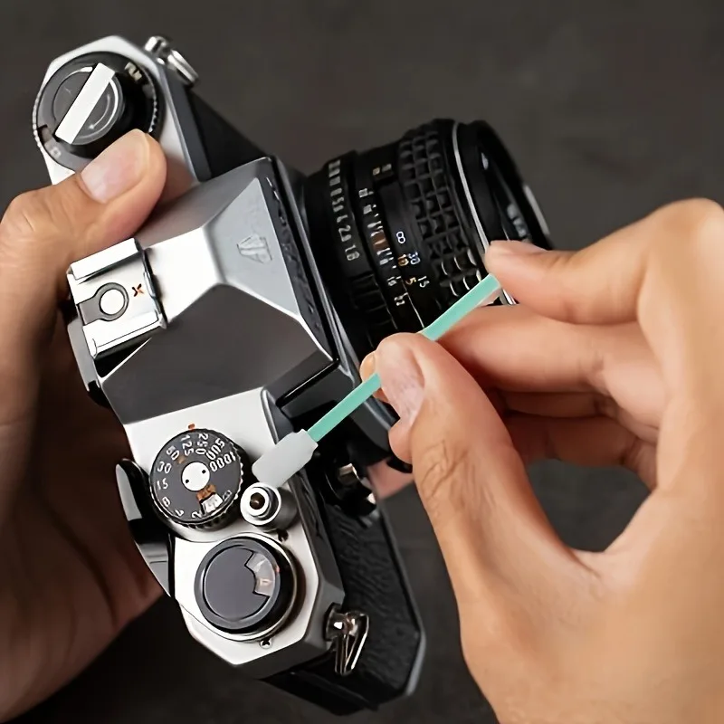 10pcs Camera Cleaning Kit Full-Frame Digital Camera Sensors Cleaning Brush Wipes