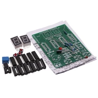 Kit d'enseignement électronique pour jeu de basket-ball, compte à rebours électrique de 24 secondes, 2 bits, pratique de Production électronique, bricolage 4
