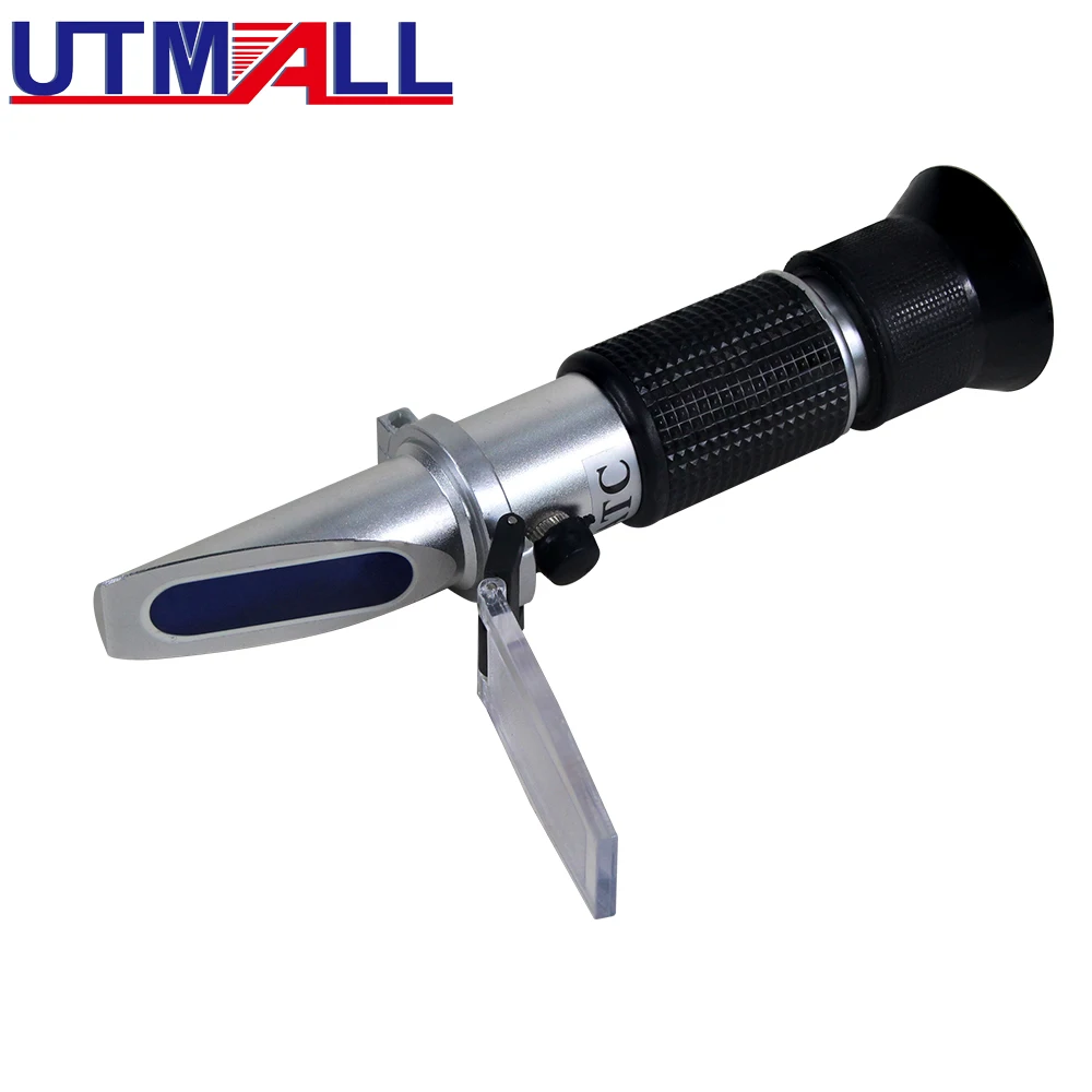 UTMALL 휴대용 테스터 도구, 4 in 1 엔진 유체, 글라이콜 동결 방지 점, 자동차 배터리 굴절계 동결 방지 테스터