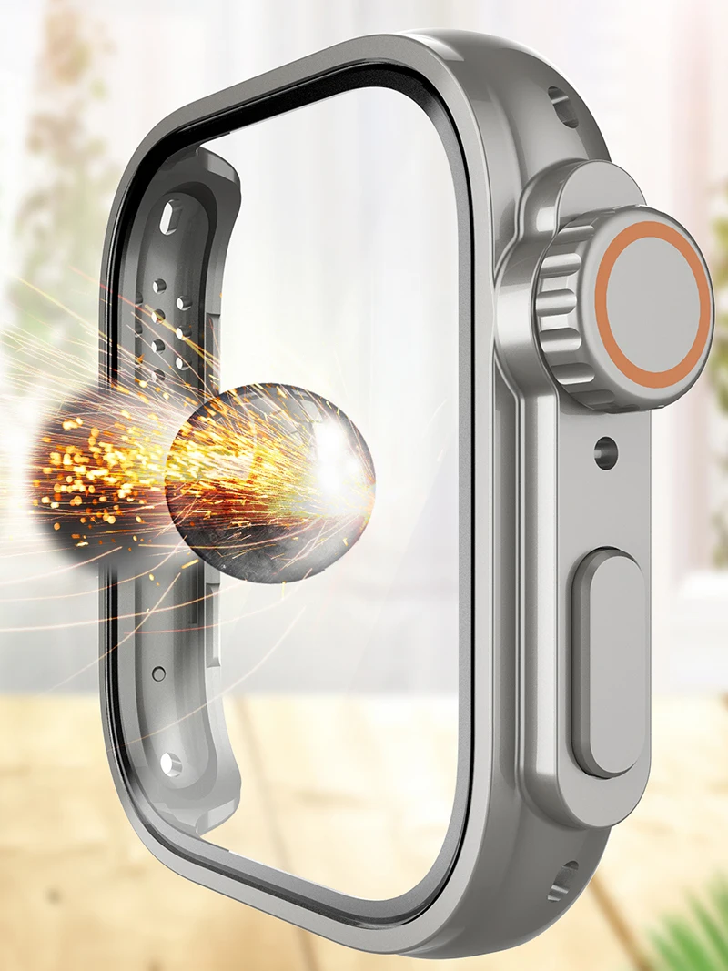 Ultra Shell for Huawei Watch Fit Series - Glass & Hard PC Bumper Cover Case