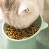 Pet feeding bowl Diagonal neck guard bowl Large caliber dog bowl Pet supplies diagonal to prevent upset 3
