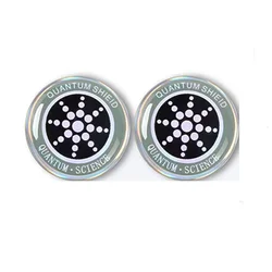Quantum Anti - Radiation EMF Shield Sticker (Silvery 2pcs)