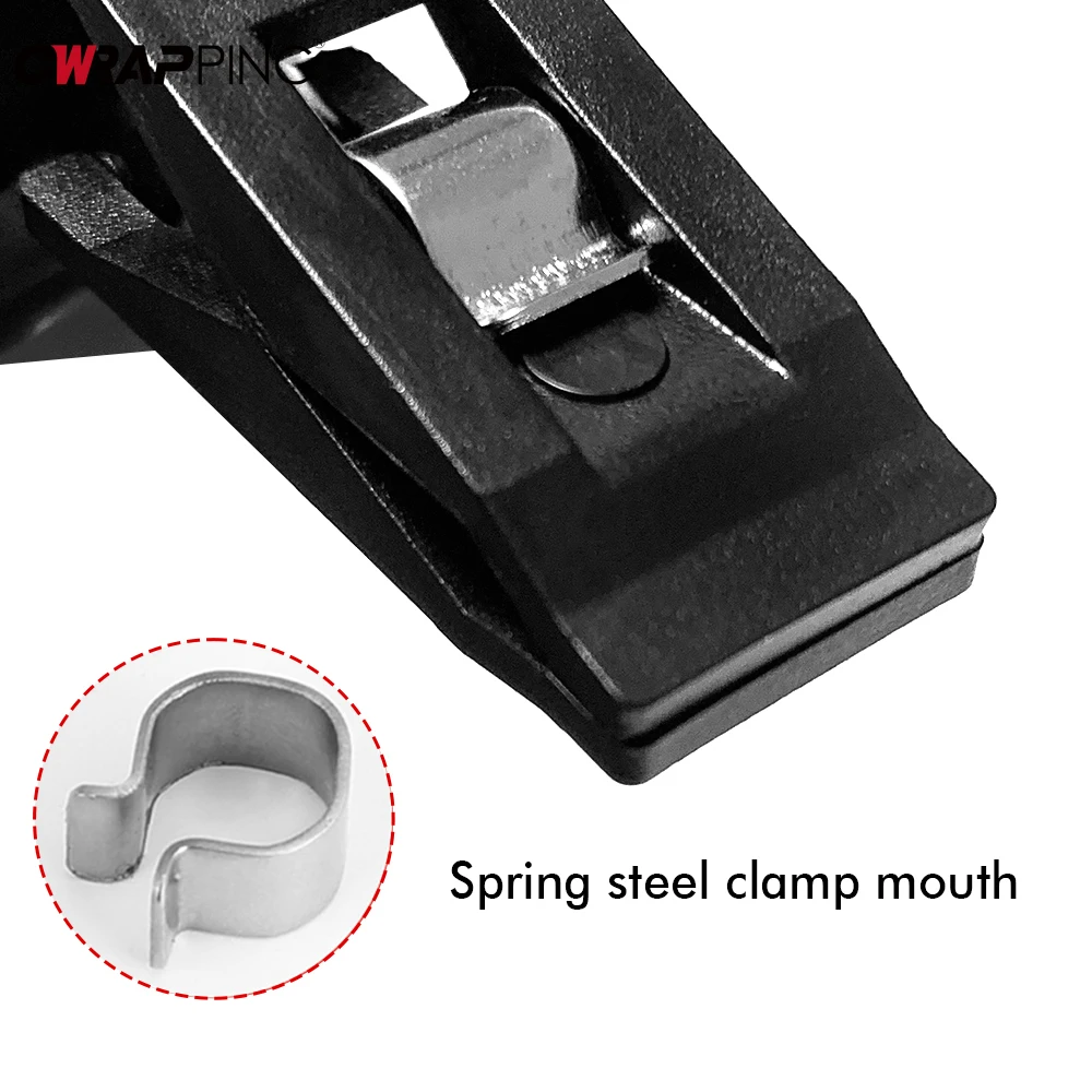 Car Window Sucker Clips 10PCS Car Interior Plastic Multifunctional Clips for Sunshade Curtain