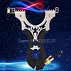 Outdoor Stainless Steel Wolverine Flat Skin Fast-pressing Clip-free Fiber Laser Aiming Precision Slingshot Factory 5