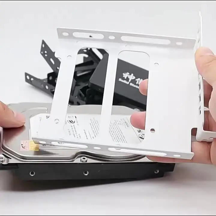 Cadre De Conversion 2,5" Vers 3,5" Pour Disque Dur/SSD - Support De Montage Interne Pour Baie PC