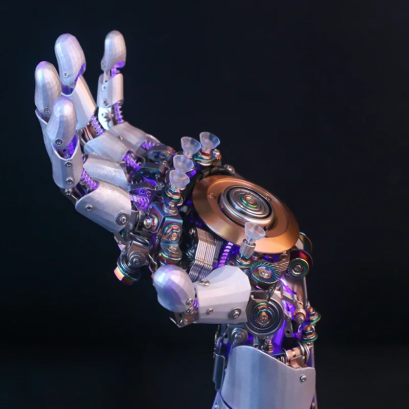 B-M Resin Or Metal Hand Model Kit for Adults Men 3D Assembled Model Toys Handmade Desktop Gifts-Finished Product