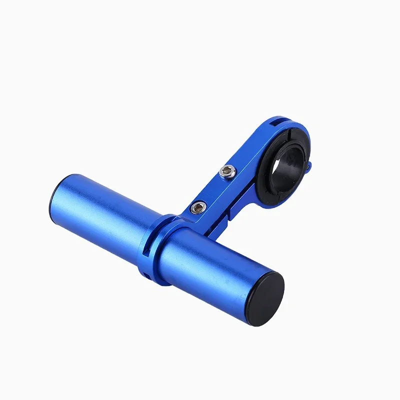 튜브 자전거 핸들 바 익스텐더, 더블 클램프 합금 브래킷, 25.4-31.8mm 핸들 바 익스텐션 자전거 라이트 GPS 컴퓨터 스탠드