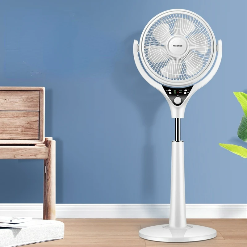 

Household Floor Fans Energy-saving Platform and Floor Dual Purpose Light Mute Electric Fans Portable Fan with Remote Control