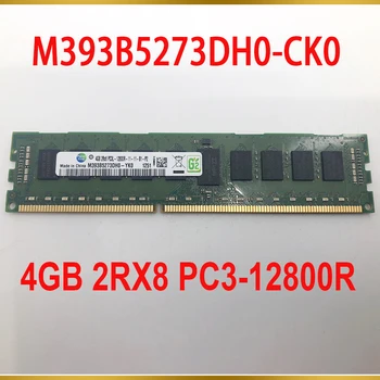 For Samsung RAM 4G 4GB 2RX8 PC3-12800R DDR3 1600 ECC Server Memory M393B5273DH0-CK0