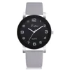 Fashion Simple Women Watch PU Strap Big Dial Creative Quartz Wristwatch Casual Lover Watches Relógio Feminino Reloj Mujer 4