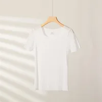 Mini jupon à manches courtes sans couture pour femmes, sous-vêtement cool, sous-robe, vêtements de nuit, été 5