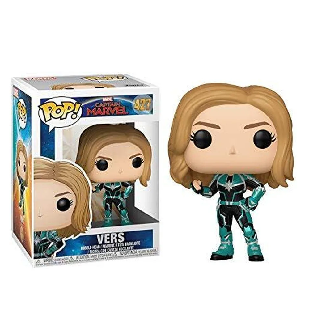 thumbnail image 5 of Funko Pop Captain Marvel #459 Goose The Cat #426 Vers #427 Figura de acción de vinilo Juguetes Muñecas Regalos para niños, 5 of 5