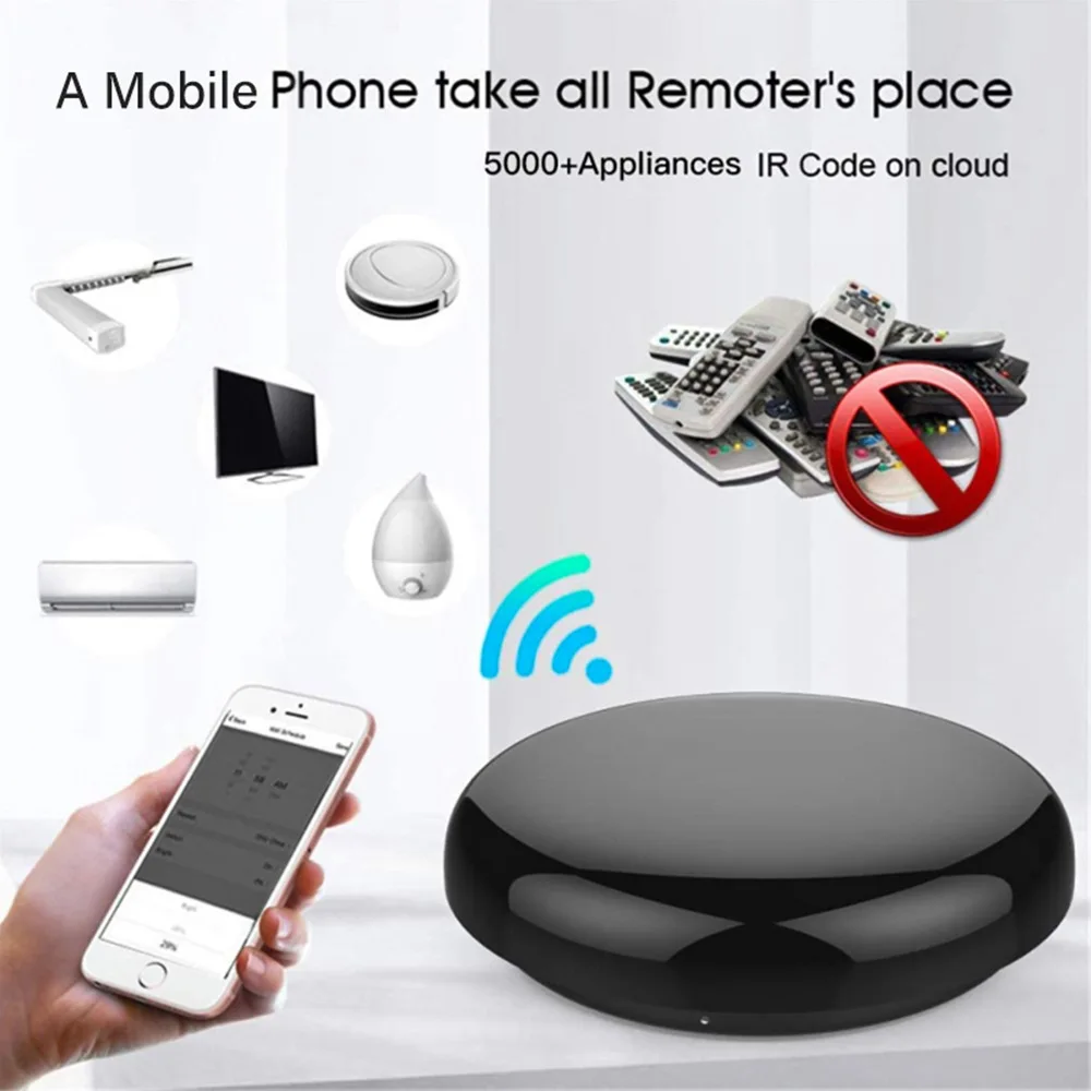 Tuya Smart IR WiFi Remote Control Universal Smart Life Gadgets Control For TV DVD AUD Support Alexa Google Home Yandex Alice