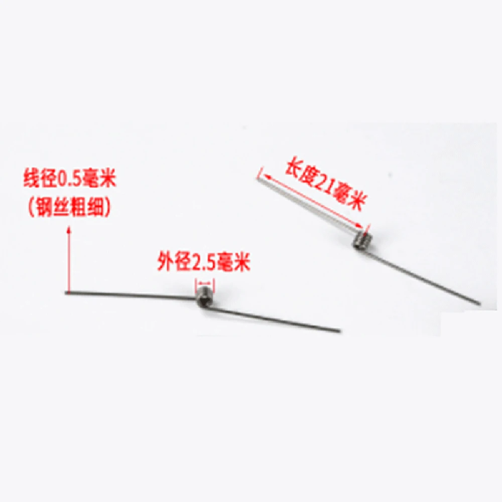 Select Size Wire diameter 1.1mm OD 7.5 to 10mm Miniature Torsion Spring 