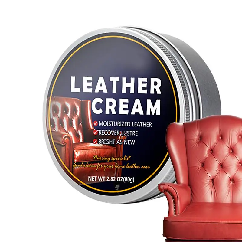 Leather Shoe Conditioner 80g Leather Cleaner All-Natural Cream Waterproof Soften And Restore Care Cream Will Not Darken