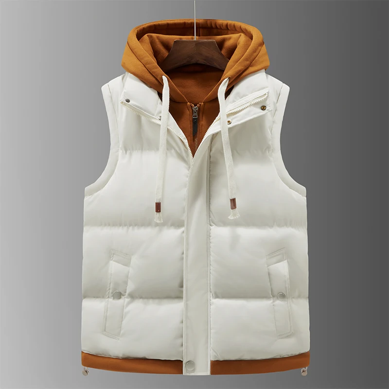 Veste sans manches polaire chaude homme femme pour l'automne, décontractée et confortable