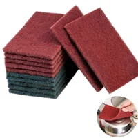 Nylon Emery Scouring Pad Iron Pot Rust Removal Decontamination Clean Wipe Dish Towels Clean Rag Kitchen Bathroom Clean Tool 1